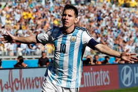 Lionel Messi chce dostat Argentinu do čtvrtfinále.