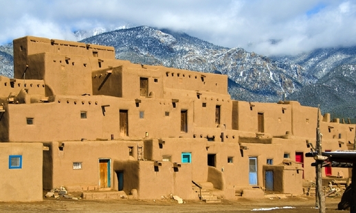 Taos Pueblo, Nové Mexiko. (Foto: Shutterstock.com)