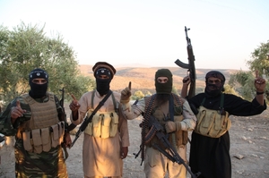 Bojovníci ISIL.