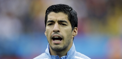 Uruguayský fotbalista Luis Suárez. 
