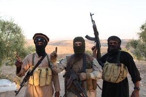Bojovníci ISIL.