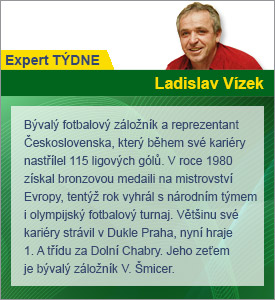 Fotbalový expert Ladislav Vízek.