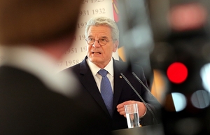 Tak to už je moc, říká spolkový prezident Gauck.