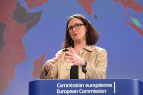 Eurokomisařka Cecilia Malmströmová.