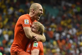 Arjen Robben, ofenzivní eso Nizozemska.