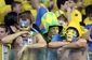 Pokud by byly na stadionu v Belo Horizonte na tribunách nainstalovány okapy, proměnilo by se hřiště v jeden velký bazén slz. (Foto: ČTK/AP)