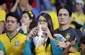 Ani masky největší hvězdy Neymara, který nemohl nastoupit kvůli zranění, nedokázaly zakrýt obrovské zklamání brazilských příznivců. (Foto: ČTK/AP)