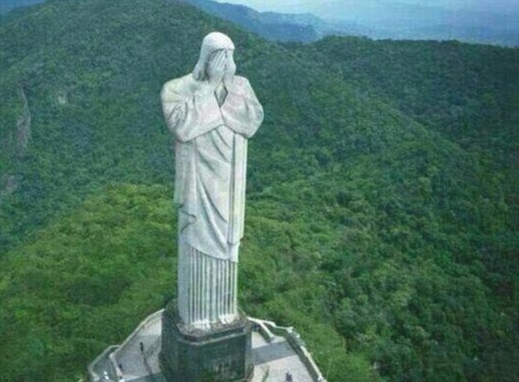 Socha Krista nad Rio de Janeirem.