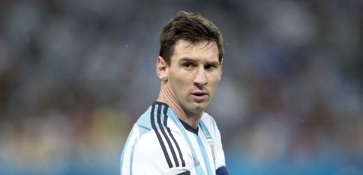 Argentinská hvězda Lionel Messi.