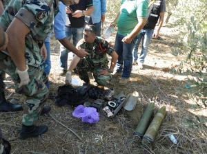 Libanonská armáda našla u hranic s Izraelem nevystřelené rakety.