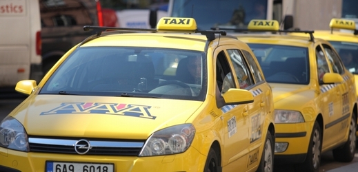 Auta pražské taxislužby (ilustrační foto).