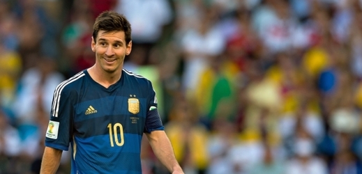 Hvězdný Argentinec Lionel Messi.
