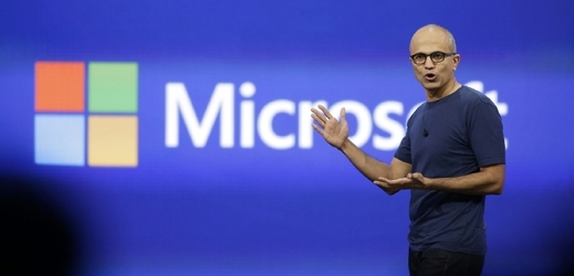 Šéf Microsoftu Satya Nadella.