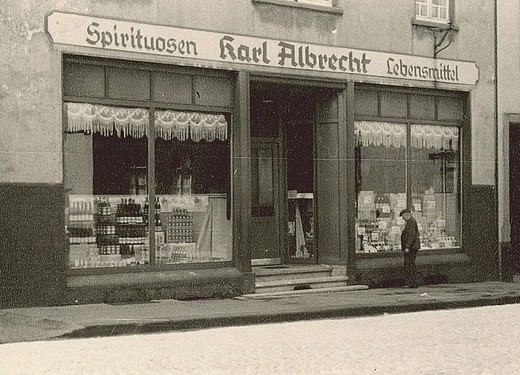 Původní obchod Albrechtových v Essenu