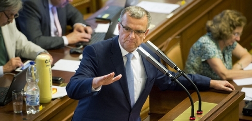 Opozice slibuje obstrukce (na snímku Miroslav Kalousek z TOP 09).