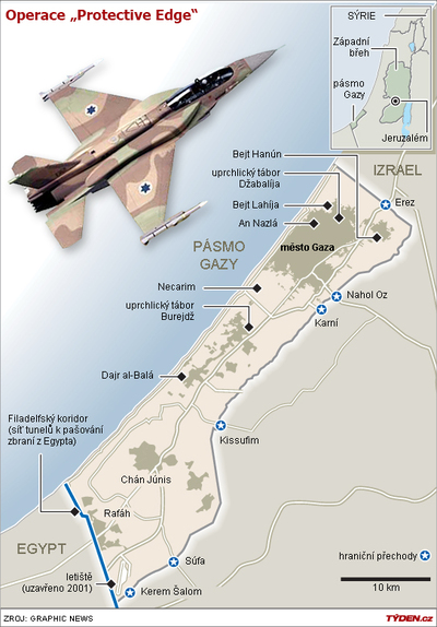 Izraelská invaze do Gazy.