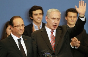 Izraelský premiér vyzval v Paříži francouzské židy k odchodu do Izraele.