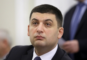 Hrjosman - nový ukrajinský úřadující premiér.