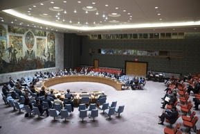 Zasedání RB OSN.
