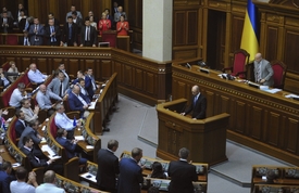 Ukrajinský parlament ve čtvrtek schválil válečnou daň.
