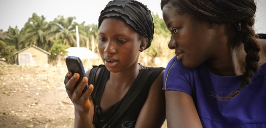 Mobilní aplikace Internet.org zpřístupní v Zambii internet (ilustrační foto).
