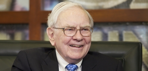 Americký podnikatel Warren Buffett.
