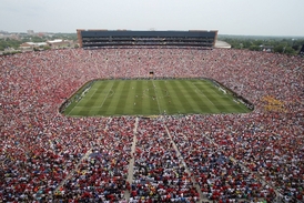 Na zápas Manchesteru s Real Madrid (3:1) dorazilo v Michiganu 109 tisíc fanoušků.