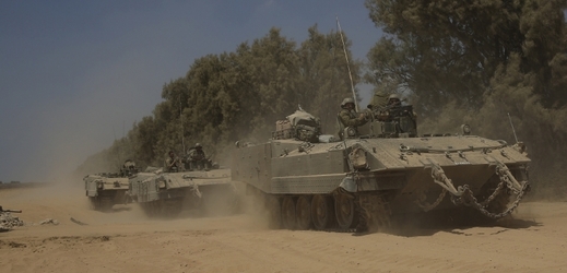 Izraelští vojáci v Gaze.
