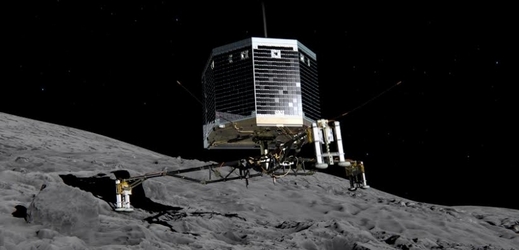 Sonda by měla na povrch komety vypustit přistávací modul.