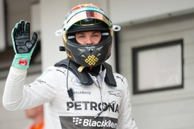 Nico Rosberg na Mercedesu.