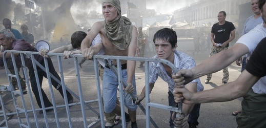 Boj o převratový Majdan.