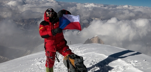 Radek Jaroš dorazil na vrchol K2, své čtrnácté osmitisícovky.