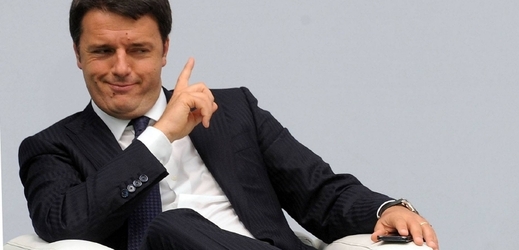 Italský premiér Renzi.