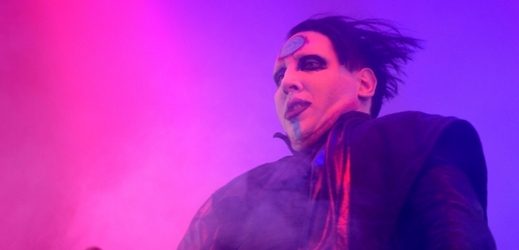 Koncert Marilyna Mansona v německém Hildesheimu (snímek z 9.srpna 2014).