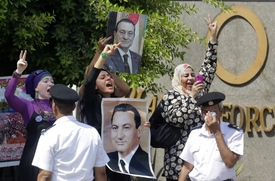 Mubarak má mezi Egypťany stále zastánce.