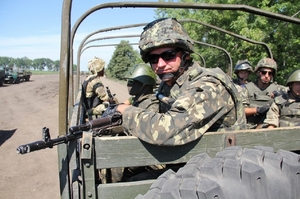 Ukrajinská armáda pokračuje ve vojenských operacích.