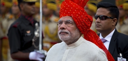 Indický premiér Módí.