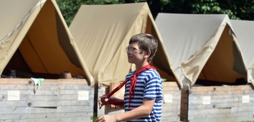 Dětský tábor Fénix u Vranovic na Příbramsku.
