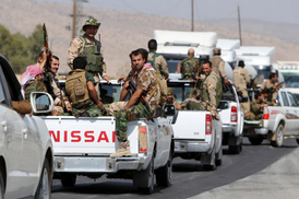 Představitel kurdských ozbrojených sil prohlásil, že přehradu osvobodili od Islámského státu (IS).