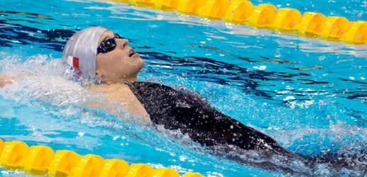 Plavkyně Simona Baumrtová na mistrovství Evropy v Berlíně nedosáhla na medaili v závodu na 200 metrů znak.