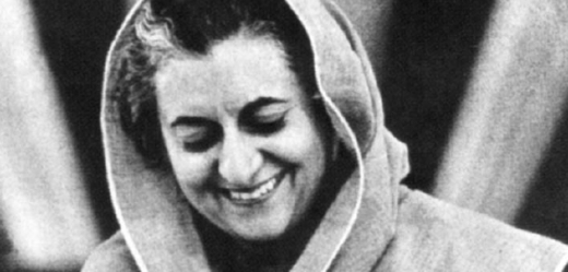 Indira Gándhíová.