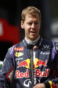 Sebastian Vettel se ve Spa prozatím jen trápí.