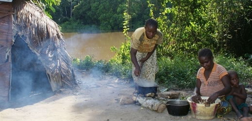 V Kongu nemá většina lidí přístup k čisté vodě. 