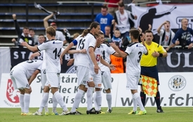 Fotbalisté Hradce si proti Slovácku připsali první gól i první vítězství.