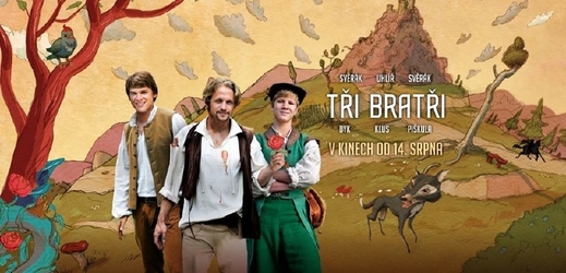 Oficiální plakát k filmu Tři bratři.