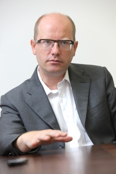 Český premiér Bohuslav Sobotka krok uvítal (ilustrační foto).