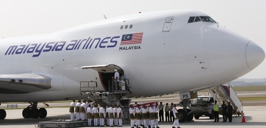 Letadlo společnosti Malaysia Airlines.