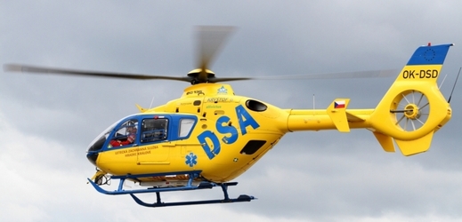 Vrtulník záchranné služby (ilustrační foto).