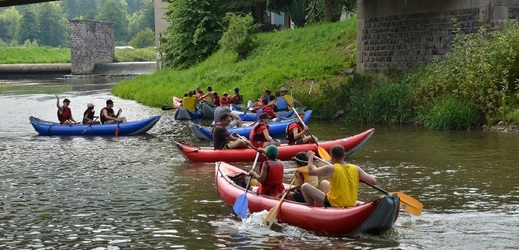 České řeky jsou i na konci prázdnin splavné.