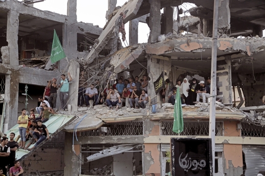 To byl náš domov... A mnohdy i objekt ozbrojenců Hamasu. 